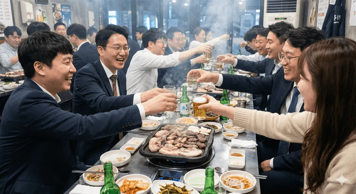韓國人應酬完喝什麼？
