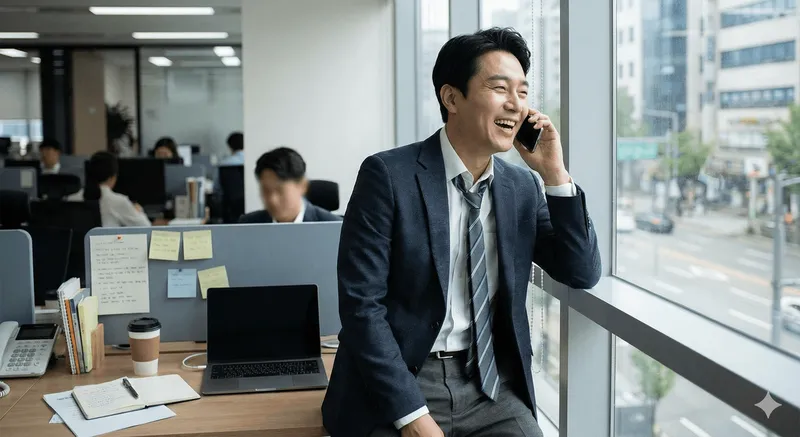 Business partnership call