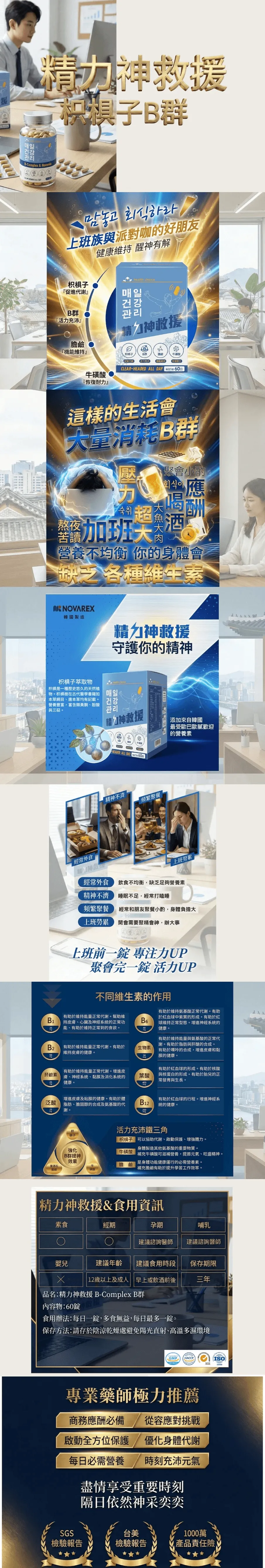 精力神救援 产品介绍：配方成分、适用族群与食用方式